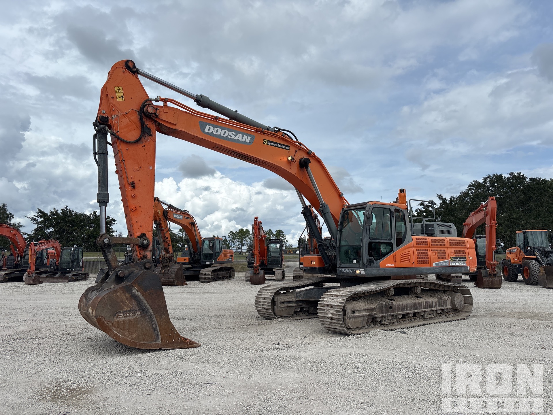2021 Doosan DX420LC-5 Tracked Excavator