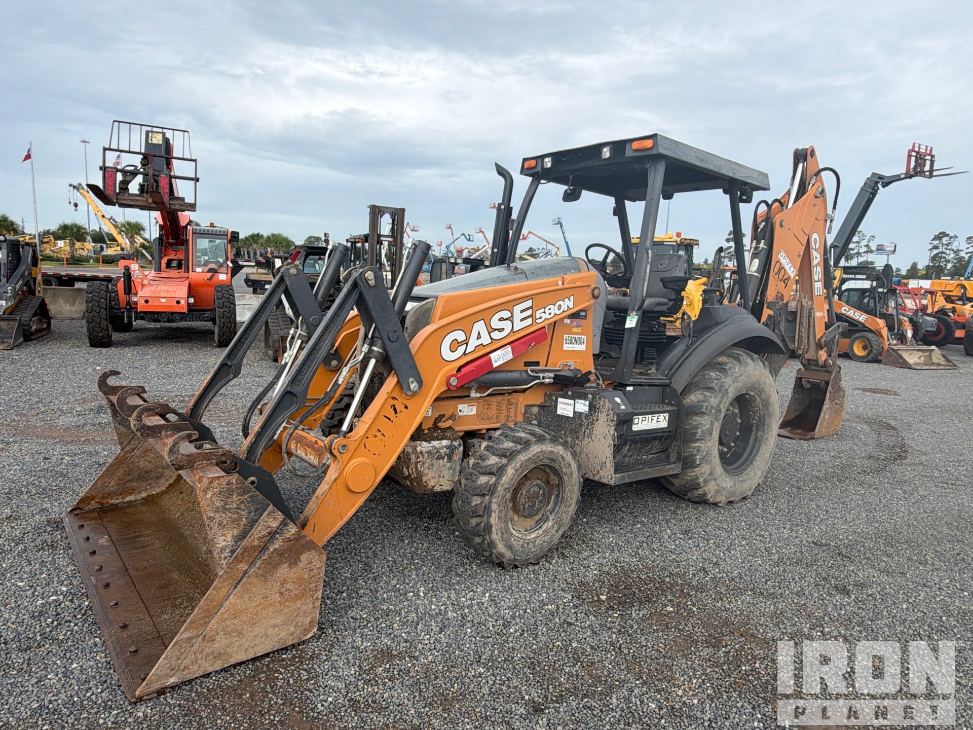 2021 (unverified) Case 580N 4x4 Chargeuse-pelleteuse