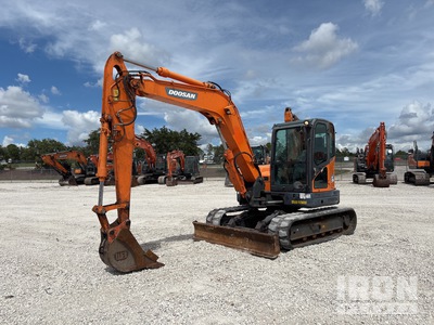 2022 Doosan DX85R-3 US10 Excavadora de Cadenas