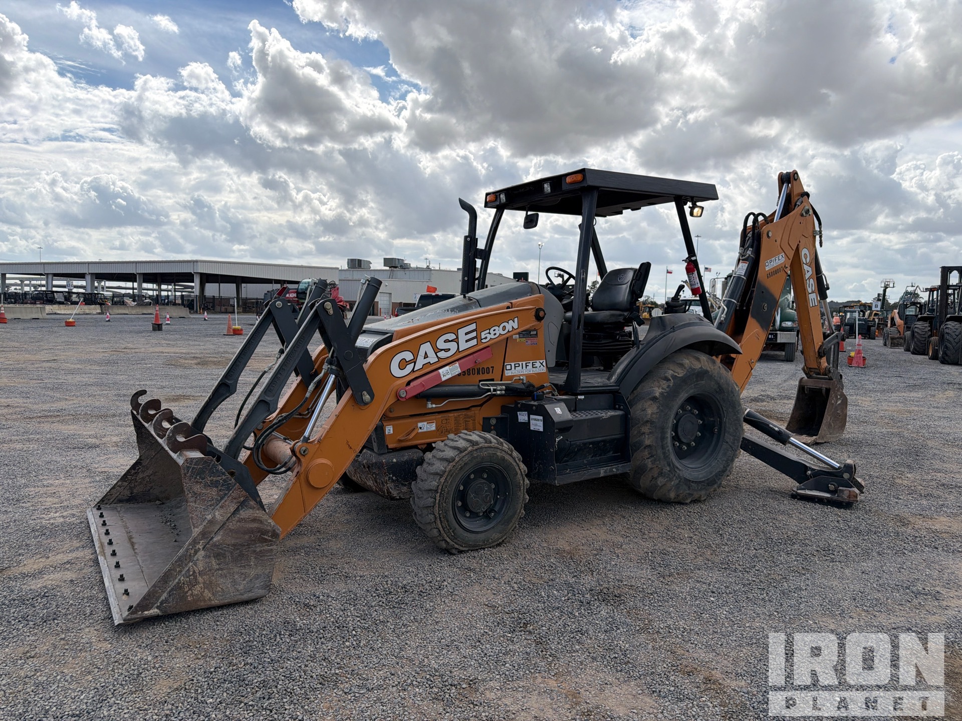 2021 (unverified) Case 580N 4x4 Backhoe Loader