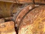 Undercarriage with Left Sprocket
