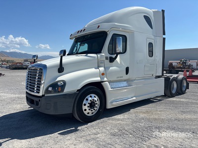 2017 Freightliner Cascadia 125 6x4 T/A Sleeper Truck Tractor