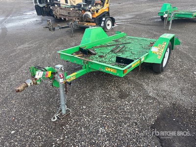 2020 Vermeer TLR33 13 ft S/A Tilt Deck Remolque de Zanjadora