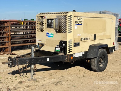 2016 Doosan P425/HP375WCU-T4F Mobile Air Compressor