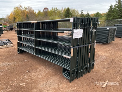 Quantity of (24) 2025 BYT RP120 12 ft Ranch Livestock Panel (Unused)