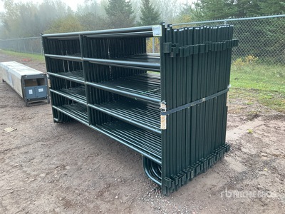 Quantity of (24) 2026 BYT MDRP96 9 ft 6 in Ranch Panneau pour bétail (Unused)