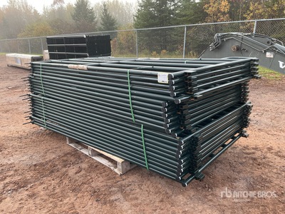 Quantity of (22) 2026 BYT MDRP96 9 ft 6 in Ranch Panneau pour bétail (Unused)