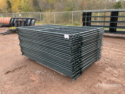 Quantity of (24) 2025 BYT MSPP07 7 ft Mesh Sheep Livestock Panel (Unused)