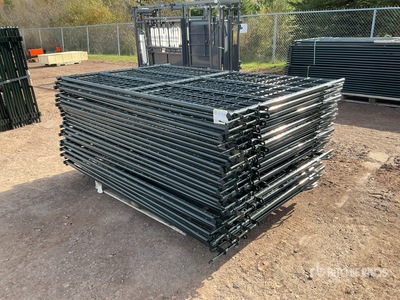 Quantity of (24) 2025 BYT MSPP07 7 ft Mesh Sheep Livestock Panel (Unused)