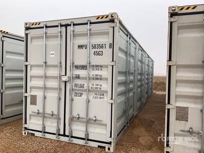 2026 40 Ft One-Way High Cube Storage Container (Unused)