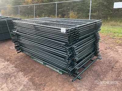 Quantity of (25) 2026 BYT MSPP07 7 ft Mesh Sheep Panneau pour bétail (Unused)