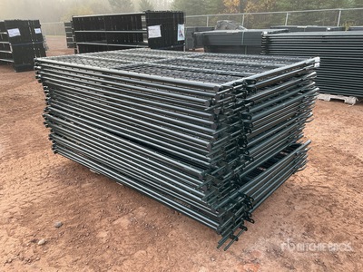 Quantity of (25) 2026 BYT MSPP07 7 ft Mesh Sheep Panneau pour bétail (Unused)