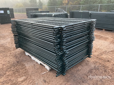 Quantity of (25) 2026 BYT MSPP07 7 ft Mesh Sheep Panneau pour bétail (Unused)