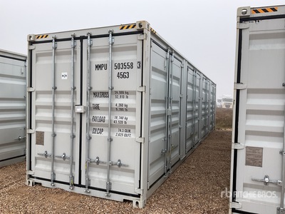 2026 40 Ft One-Way High Cube Storage Container (Unused)