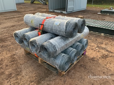 Quantity of (10) 2026 BYT FFC762 330 ft x 4 ft Galvanized Farm Ogrodzenie (Unused)