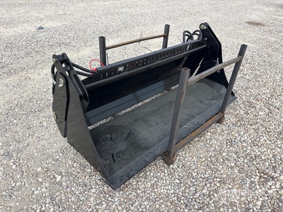 2026 GIYI GY-KH72 4 in 1 Skid Steer Bucket (Unused)