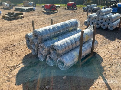 Quantity of (10) 2026 BYT FFC762 330 ft x 4 ft Galvanized Farm Ogrodzenie (Unused)