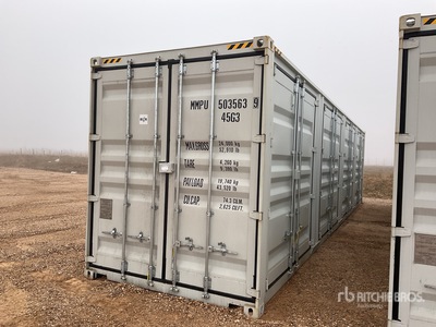 2026 40 Ft One-Way High Cube Storage Container (Unused)