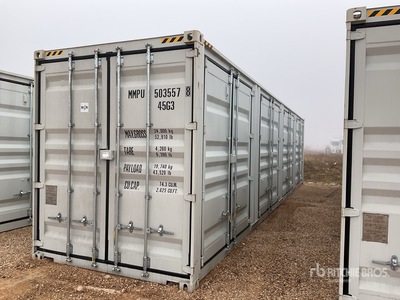 2026 40 Ft One-Way High Cube Storage Container (Unused)