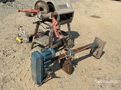 Threading Machine w/ Radial Arm Drill