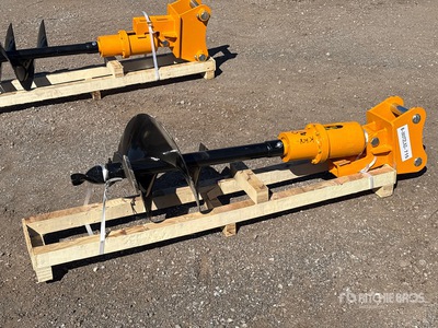 2026 GIYI 16 in Excavator Auger - Fits CAT 303 (Unused)