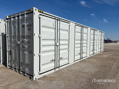 2026 40 ft High Cube Multi-Door Storage Container