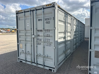 2026 40 ft High Cube Multi-Door Kontener magazynowy