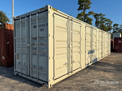 2026 40 ft High Cube Multi-Door Conteneur de stockage