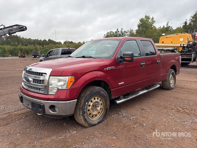 2013 Ford F-150 XLT 4x4 Crew Cab Pickup (Inoperable)