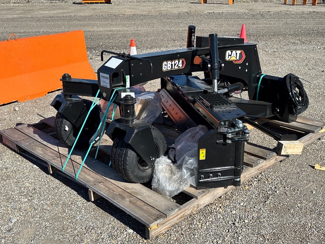 2026 Cat GB124 96 in Skid Steer Grader (Unused)