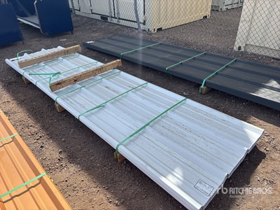 Quantity of (50) Kit Containers Steel Panels 12 Materiale edile