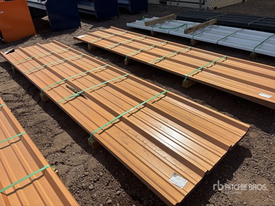 Quantity of (50) Kit Containers Steel Panels Materiale edile