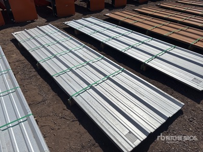 Quantity of (50) Kit Containers Steel Panels 12 Materiale edile