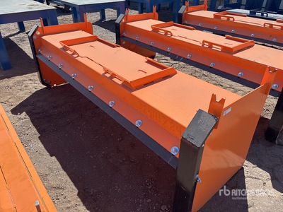 Kit Containers QT-SP-8-23 96 in Skid Steer Snow Pusher (Unused)