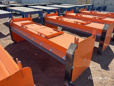 Kit Containers QT-SP-8-23 96 in Skid Steer Snow Pusher (Unused)