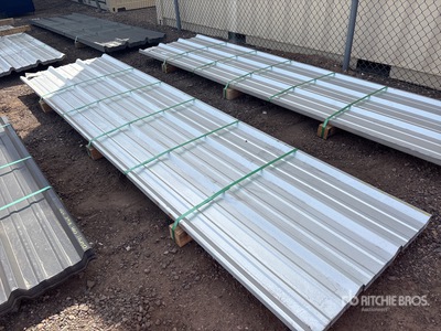 Quantity of (50) Kit Containers Steel Panels Materiale edile