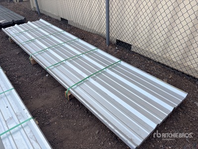 Quantity of (50) Kit Containers Steel Panels 12ft Materiale edile