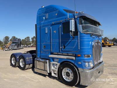 2014 Kenworth K200 Big Cab Aerodyne 6x4 3- Achs Sattelzugmaschine mit Schlafkabine