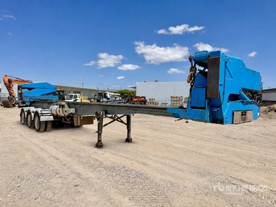 1996 Steelbro 13.6 m Tri/A Side Loading Container Trailer