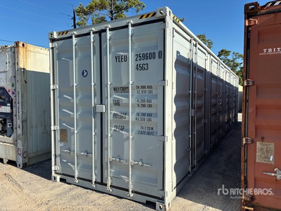 2026 40 ft High Cube Multi-Door Storage Container