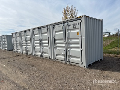 2026 40 ft High Cube Multi-Door Storage Container