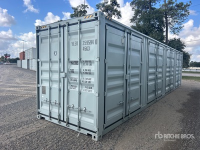 2026 40 ft High Cube Multi-Door Storage Container