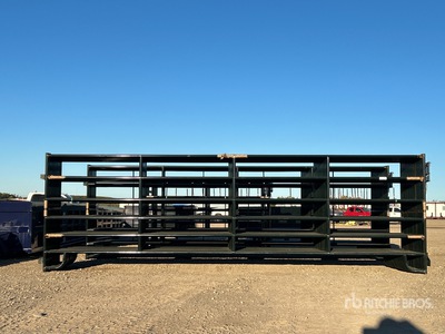 Quantity of (24) 2026 BYT PNL180 5 ft 6 in High 6 Rail 18 ft Panel para ganado (Unused)