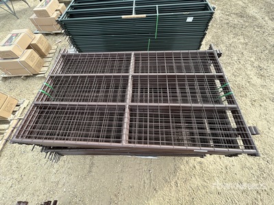 Quantity of (25) 2025 BYT MSPP07 7 ft Mesh Sheep Panel para ganado (Unused)