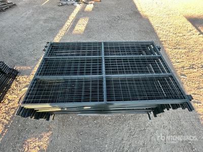 Quantity of (25) 2025 BYT MSPP07 7 ft Mesh Sheep Panel para ganado (Unused)