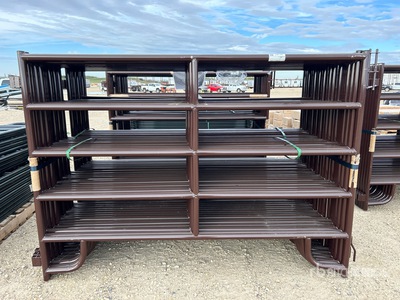 Quantity of (24) 2026 BYT RP76 7 ft 6 in Ranch Panel para ganado (Unused)