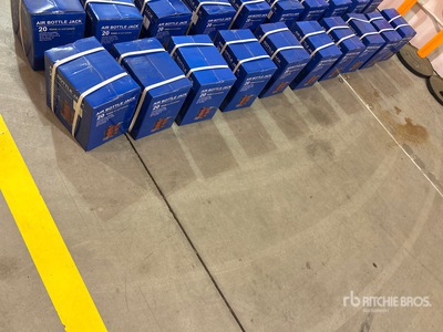 Quantity of (10) 2026 RanchMaster ABTJK20 20T Air/Hydraulic Bottle Jack Varios, herramientas manuales (Unused)