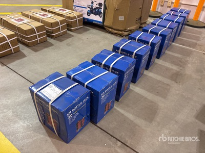 Quantity of (10) 2026 RanchMaster ABTJK20 20T Air/Hydraulic Bottle Jacks Varios, herramientas manuales (Unused)
