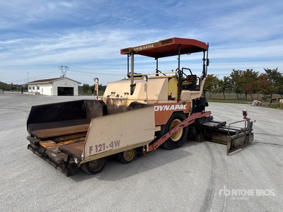 2004 Dynapac F121-4W Asphalt Paver