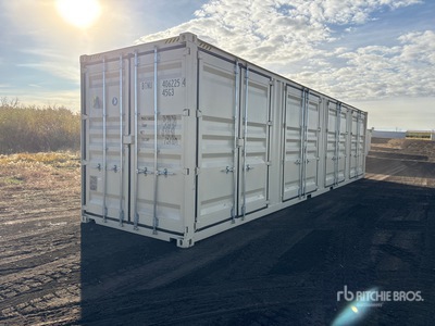 2026 40 ft High Cube Multi-Door Storage Container